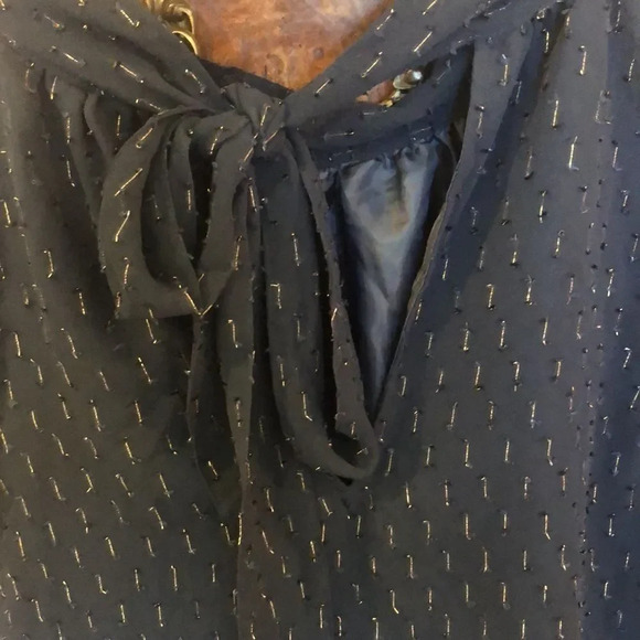 J Crew black tank top with gold - Picture 14 of 14